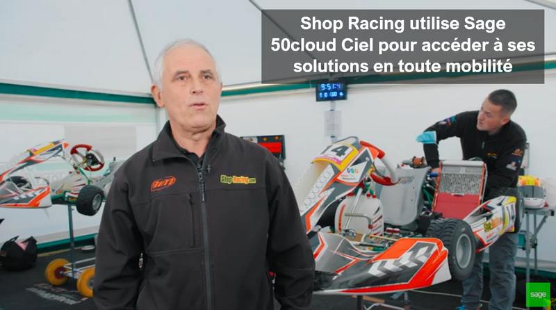 Shop Racing a choisi Sage 50cloud Ciel pour sa gestion commerciale et sa comptabilité